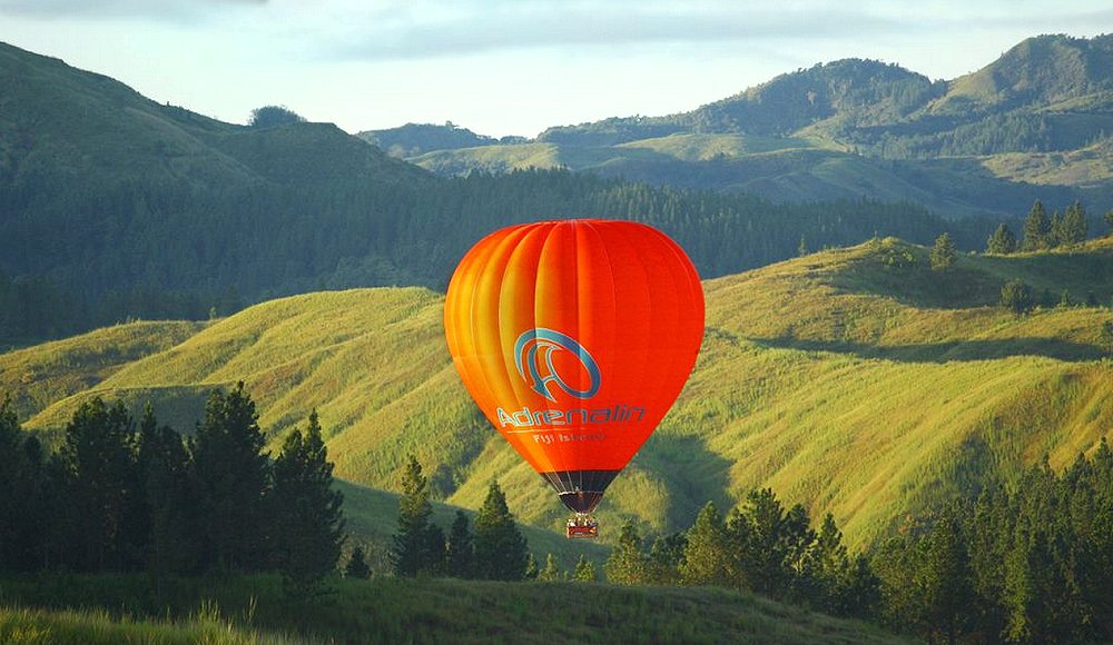 Hot Air Ballooning is a must-do activity in Fiji - Adrenalin Fiji - Hot Air Ballooning. Copyright Adrenalin Fiji.