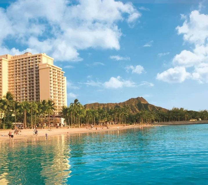 Overview - Alohilani Resort Waikiki Beach. Copyright The Twin Fin.