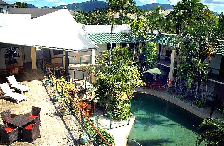Swimming Pool at the Bay Village Tropical Retreat - Bay Village Tropical Retreat. Copyright Bay Village Tropical Retreat.