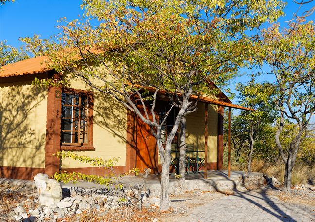 Etosha Safari Camp - Bungalow Exterior - Etosha Safari Camp. Copyright Etosha Safari Camp.