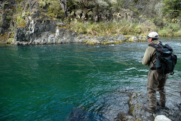 Fly Fishing - Fly Fish Taupo. Copyright Fly Fish Taupo.