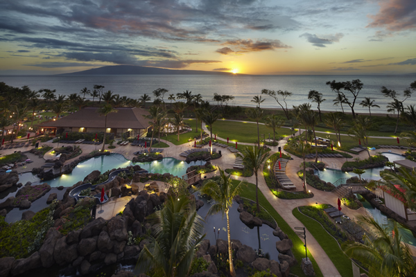 Overview - Honua Kai Resort & Spa. Copyright Honua Kai Maui.