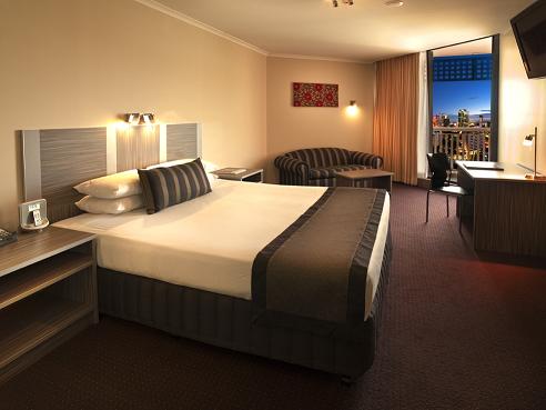 Standard Rooms - Hotel Grand Chancellor Brisbane. Copyright Hotel Grand Chancellor Brisbane.
