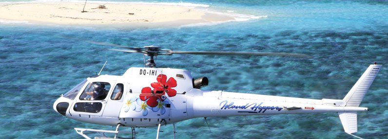 Fiji's Premier Air Transport & Resort Express - Island Hoppers. Copyright Island Hoppers.
