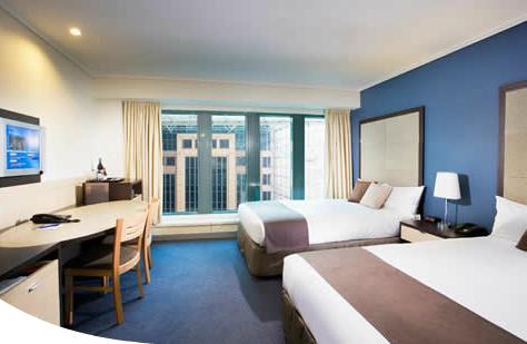 Standard Room - Novotel Melbourne on Collins. Copyright Novotel Melbourne on Collins.