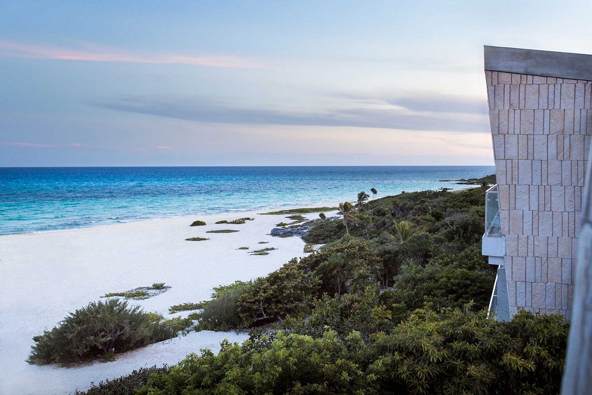 View of the beach - Palmaïa - The House of AïA. Copyright Palmaia.