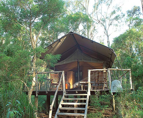 Original Tents - Paperbark Camp. Copyright Paperbark Camp.