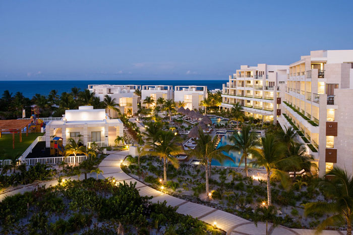 Aerial View of the Resort - The Beloved Hotel. Copyright The Beloved Hotel.