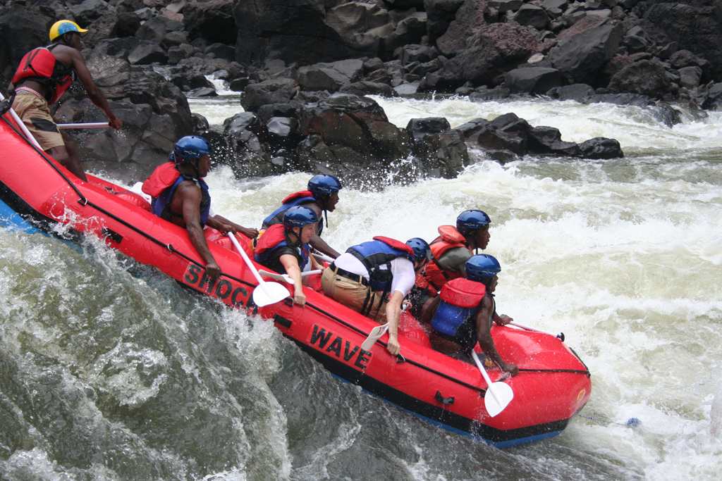 Overview - Whitewater Rafting. Copyright Shockwave Rafting.